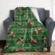thumbnail image 4 of LHSHID Basketball Baseball Blanket Flannel Soft and Comfortable Anti static Bed Sofa Blanket 30x40in, 4 of 6