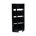 thumbnail image 3 of Linon Evans Wood Folding Bookcase in Black, 3 of 14