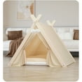 thumbnail image 7 of UOSIA Dog Teepee Bed Portable Pet Tent for Small Dogs with Soft Cushion 24inch, 7 of 7