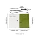 thumbnail image 5 of Pantalla Lámpara Papel Piña Con Cuerda Ajustable para Acampar Senderismo () Verde, 5 of 5