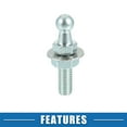 thumbnail image 7 of Unique Bargains 10mm Car Strut Ball 5/16-18 Thread 1" Long Shank for Gas Lift Support Strut End Fittings Metal Set of 2, 7 of 7