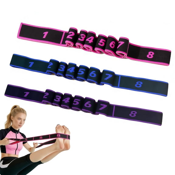 LAPTOM MAX 3 Pack Resistance Bands for Stretching and Yoga Shoulder and Back Training Fitness Bands