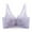 Gray Everyday Bra for Women, variant on ATOYSOY Women's Everyday Bra Wireless Floral Lace Breathable Push Up Underwear Seamless Thin Lightweight Smoothing Comfort Bra Support Full Coverage Bra Black L