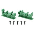 thumbnail image 1 of Octpeak Circuit Board Mounting Clip,Circuit Board Mounting Bracket,2 Sets C45 DIN Rail Circuit Board Mounting Bracket Insulated For PCB Electronic Switching Devices, 1 of 8
