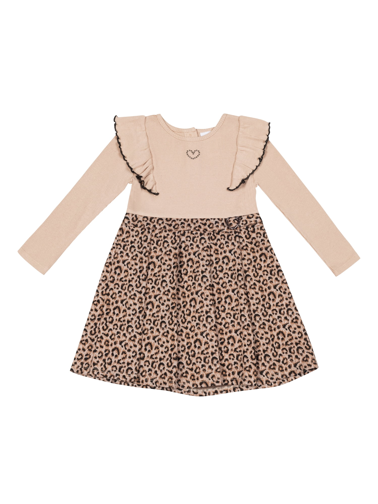 Little Lass Toddler Girls Dress, Purse, and Diaper Cover, 3-Piece Set, Sizes 2T-4T