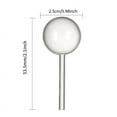 thumbnail image 4 of 100 Piece Paper Cupcake and Jam Dropper Decoration Set, Plastic Eye Dropper, Dessert Pipette (Heart-Shaped), 4 of 8