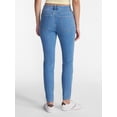 thumbnail image 3 of No Boundaries High Rise Skinny Jeans, 29" Inseam, Women's Sizes 00-20, 3 of 5