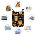 thumbnail image 4 of Balery Bee and Honey Cesta de ropa redonda con asas, impermeable, independiente, para ropa, juguetes, dormitorio y familia-Small, 4 of 6