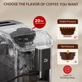 thumbnail image 3 of 2025 New Fully Automatic Espresso Machine,Coffee Maker With 20 Bar, Milk System, 7 Coffee Varieties, Intuitive Touch Display, With Auto Clean Filter for Cappuccino, Latte, Espresso Maker, 3 of 7