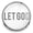 Dark Gray, variant on Choose Color | Let Go, Let God Snap Jewelry Ginger Charm Button, For Interchangeable DIY Customizable Accessories