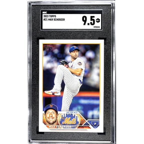 2023 Topps Max Scherzer #21 SGC 9.5