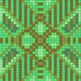 thumbnail image 1 of Ahgly Tapis d'Intérieur Lavable en Machine Carré Transitionnel Vert Néon, 4 Pieds Carré, 1 of 7