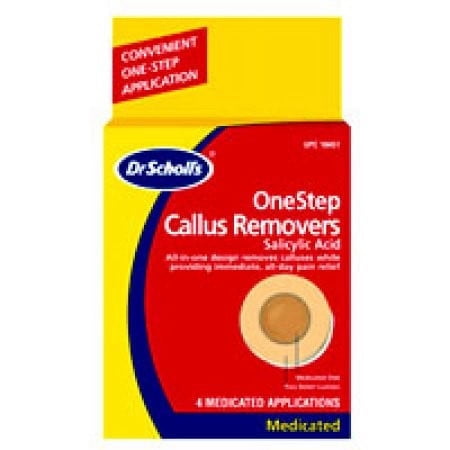 Dr. Scholl's OneStep Medicated Callus Removers 4 Each