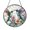 Acrylic 3.5 Inch, variant on Floral Hummingbird Lavender Window Suncatcher with Stained Glass Look, Serene Home Decoration