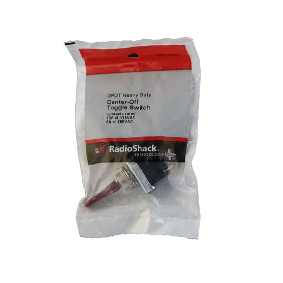 DPDT Heavy Duty Center-Off Toggle Switch