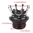 thumbnail image 2 of Tapa del tapón del depósito de con rosca a la derecha para 883 1200 dorado DYNWAVEMX Tapa de gas de combustible, 2 of 8