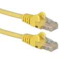 thumbnail image 1 of 3 ft. CAT6 Gigabit Flexible Molded Yellow Patch Cord, 1 of 1