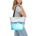 thumbnail image 2 of Disketp Crystal Clear Water Splash for Women’s Casual Shoulder Tote Bag Cross-body Handbags for Shopping, Travel and Daily Use, 2 of 6