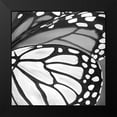 thumbnail image 2 of Atelier B Art Studio 12x12 Black Modern Framed Museum Art Print Titled - Black and White Monarch, 2 of 5