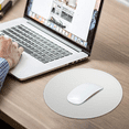 thumbnail image 6 of Round Mouse Pad,  Premium-Textured Washable Non-Slip Rubber Base for Men Women Wireless Computer Laptop Gaming Desk Accessories, 6 of 6
