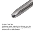 thumbnail image 3 of Unique Bargains 3/16-24 UNC Straight Flute Thread Tap and 3.7mm Twist Drill Bit Set, Titanium Plated 6542 High Speed Steel Drilling Bit Machine Threading Tap, 3 of 6
