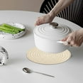 thumbnail image 4 of ERK 1Pcs Textured Placemat For Dining Heat Washable Place Mats For Kitchen And Home, 4 of 5
