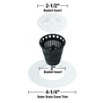 thumbnail image 4 of Colador de desagüe Danco, recogedor de pelo, 7,5 cm, para desagüe de 7,5 cm, 4 of 8