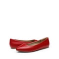 thumbnail image 4 of Bailarinas con Punta para Mujer DREAM PAIRS Rojo Talla 8.5, 4 of 7