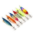 thumbnail image 3 of Colorful Fishing Lure Imitation Shrimp Hard Bait Prawn Lure with Squid Jigs Connector Rings, 3 of 8