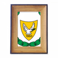 thumbnail image 1 of Cyprus National Emblem Country Photo Frame Exhibition Display Art Desktop Painting, 1 of 3
