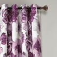thumbnail image 2 of Leah Panneaux de Rideaux Occultants Gris/violet 52X84 Ensemble, 2 of 6