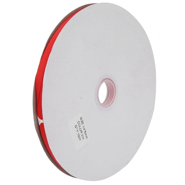 Christmas Ribbon,Red Ribbed Ribbon for Ribbed Red Ribbon Red Ribbon High-End Performance