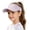 Purple, variant on Ticikt Kids' Adjustable Sun Visor Hat, UPF 50 Lightweight Cap for Sports and Beach,Purple