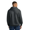 thumbnail image 2 of Gildan Unisex Softstyle Hooded Sweatshirt, Cozy Midweight Fleece Pullover Hoodie, Dark Heather, 2XL, 2 of 5