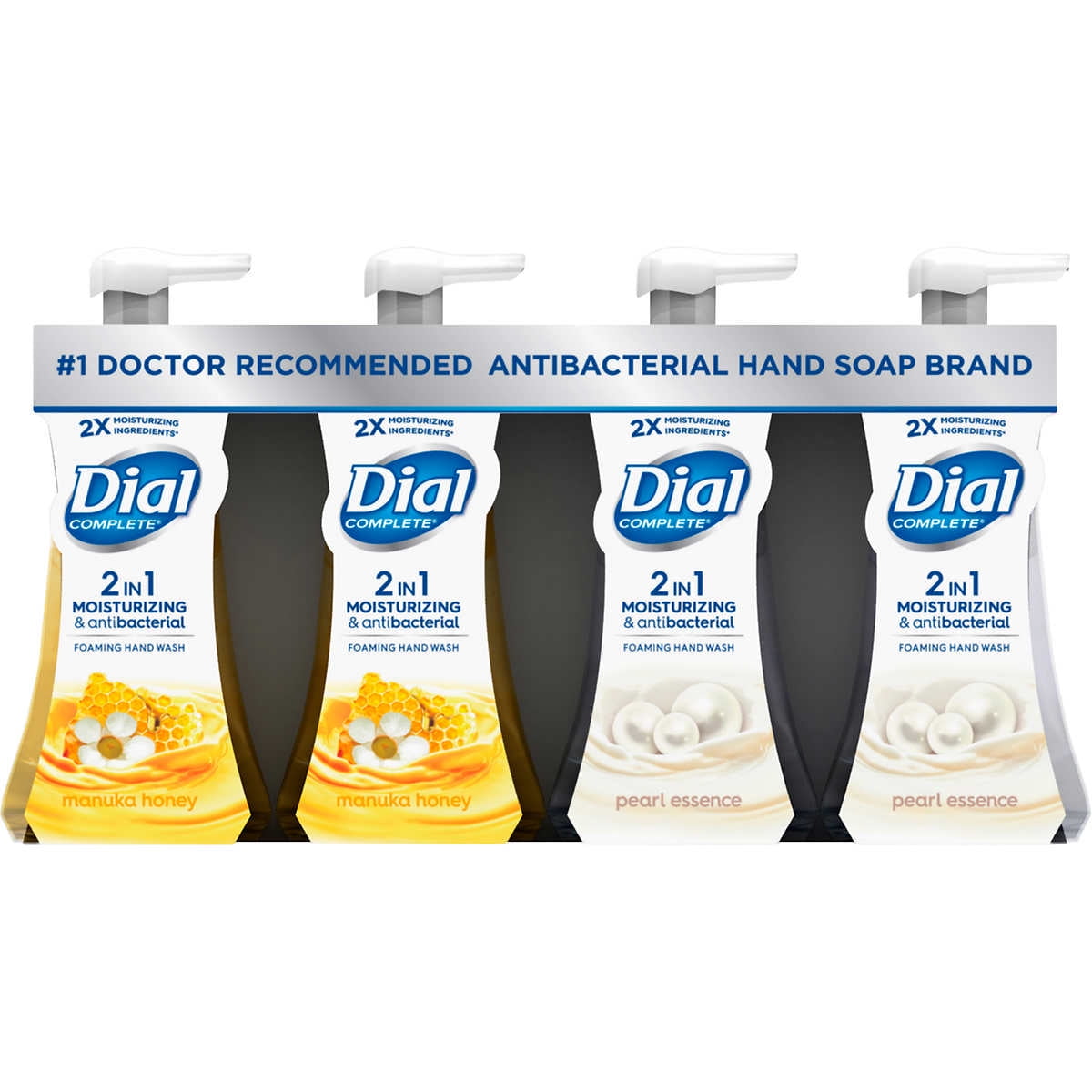 Dial Complete Foaming Hand Wash, Variety Pack (7.5 fl. oz., 4 pk.)
