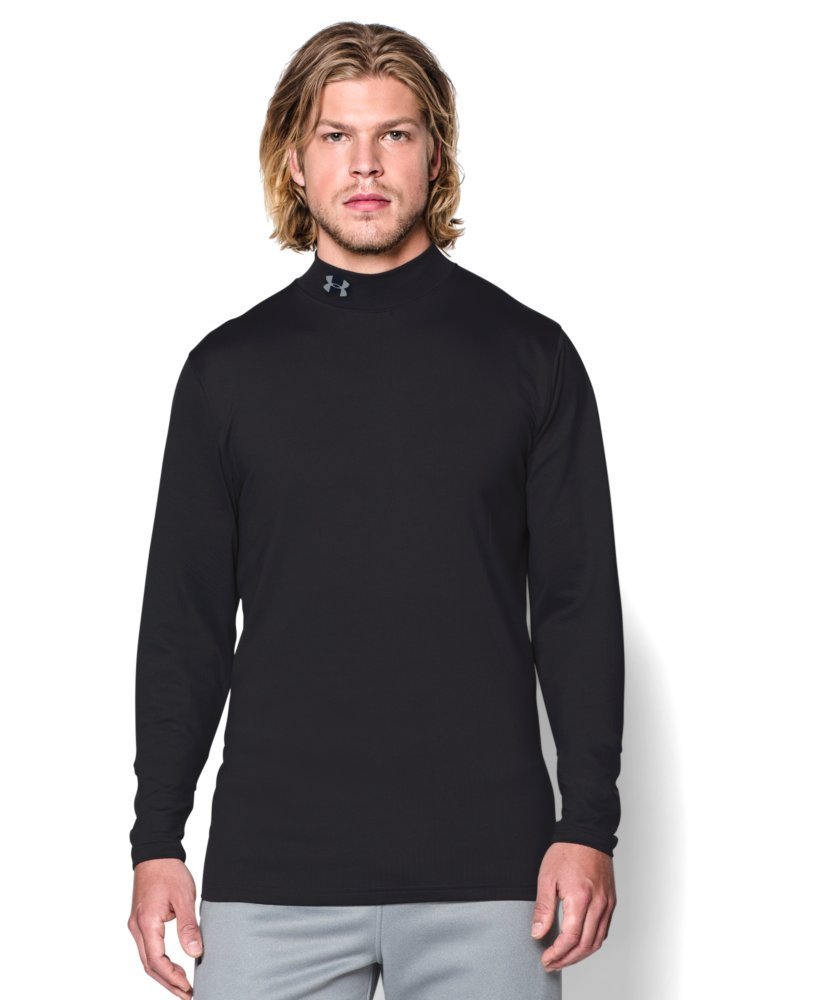 under armour men's coldgear armour fitted mock