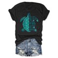 thumbnail image 6 of Ankishi Sea Turtle T Shirts Women Crew Neck Trendy Graphic Tees Funny Casual Clothes Short Sleeve for Travel Vacation Beach, 6 of 8