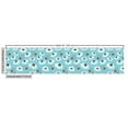 thumbnail image 3 of Ambesonne Floral Fabric by the Yard Upholstery, Rhythmic Flowers Bees Art, 2 Yards, Pale Sky Blue and White, 3 of 5