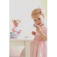 thumbnail image 2 of Girls Pink Smocked Dress Heirloom Hand-Smocked Floral Spring Dress Toddlers 4T, 2 of 3