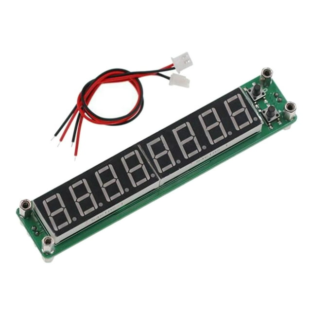 de señal retroiluminación LED, rango de 0,1 a 1000 MHz, medición de la pantalla azul Zulema Encimera