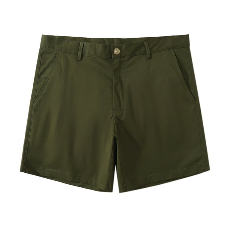 MRULIC mens shorts Mens Summer Solid Color Pants Pocket Drawstring Loose  Quick Dry Casual Sports Running Straight Shorts Beach Pants Men Casual  Shorts Green + XL 