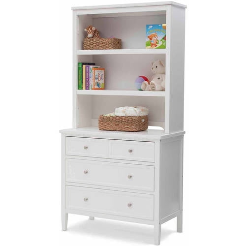 Delta Children Epic 3-Drawer Dresser, White