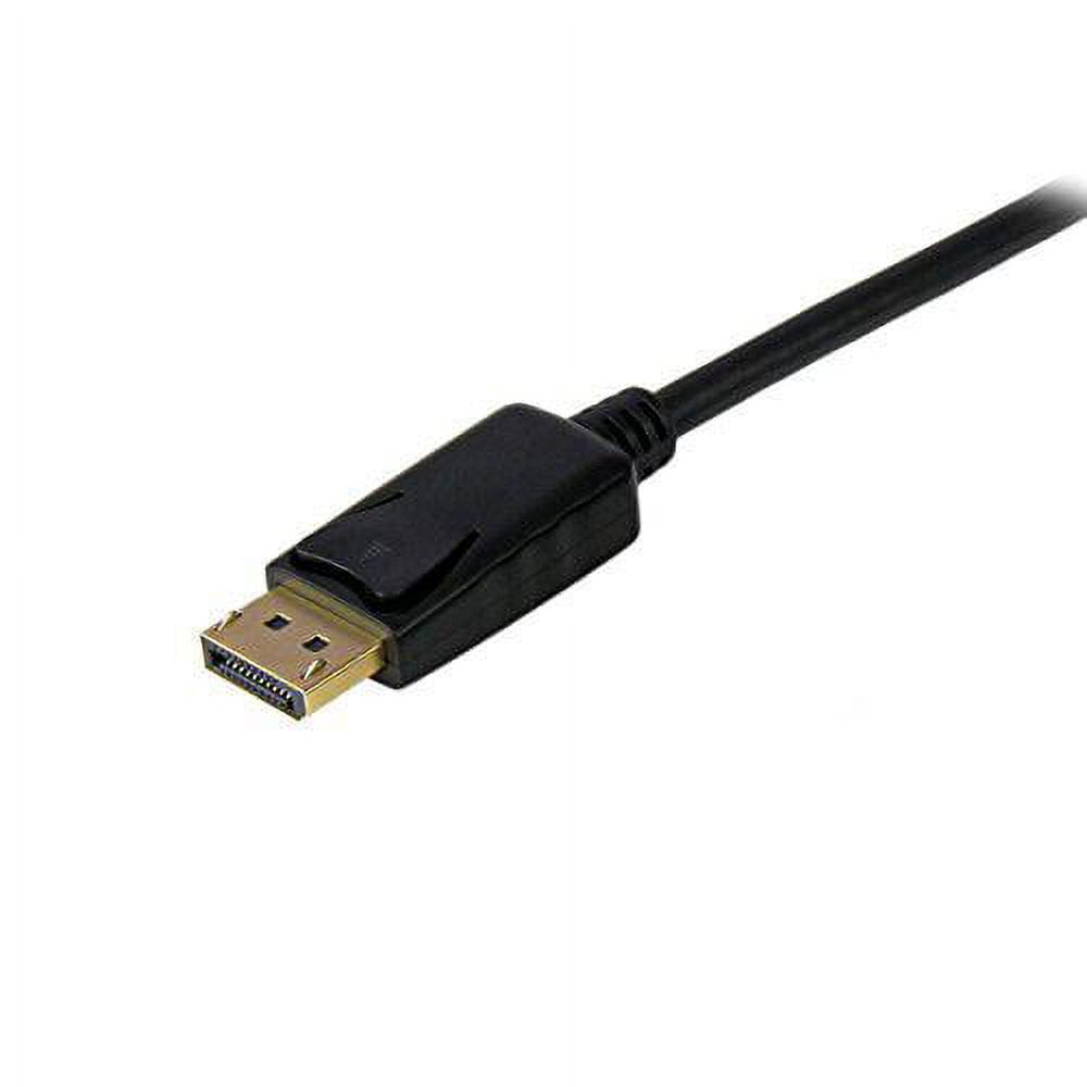 StarTech.com 3ft DisplayPort to VGA Adapter Cable - 1920x1200 - Active DisplayPort (DP) Computer or Laptop to VGA Monitor or TV Display (DP2VGAMM3B) - image 2 of 3