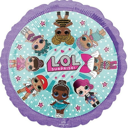  LOL  Surprise  Foil Balloon 18 Each Walmart  com