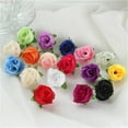 thumbnail image 3 of 50PCS Simulation Rose Artificial Flower Head Handwork DIY Little Bud Wedding Decorated Wall Flower Arrangement, 3 of 8