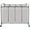 Gray, variant on Laundry Sorter 4 Section, 4 Bag Clothes Hamper, Rolling Laundry Cart Basket with Heavy Duty Lockable Wheels and Removable Bag for Laundry Room, Bedroom, Closet, Black