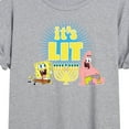 thumbnail image 3 of SpongeBob SquarePants - It's Lit Hanukkah - Juniors Ideal Flowy Muscle T-Shirt, 3 of 6