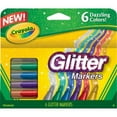 thumbnail image 1 of Crayola 58-8629 Glitter Markers, 1 of 1