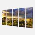 thumbnail image 2 of Florence Sunset Aerial View - Landscape Canvas Art Print, 2 of 3