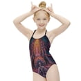 thumbnail image 5 of Tool Band Children's One-piece Swimwear Halterneck Swimsuit Summer Beach Girl's Bathing Suits Breathable Beachwear, 5 of 7